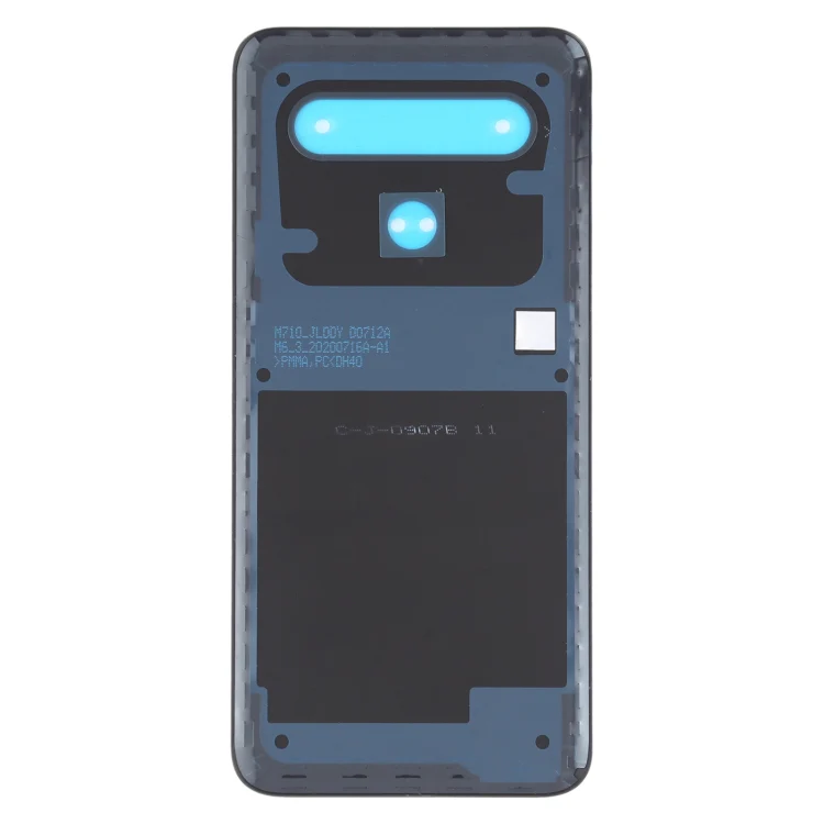 Back Battery Cover for LG K61 LMQ630EAW LM-Q630EAW LM-Q630(Black) - Image 3