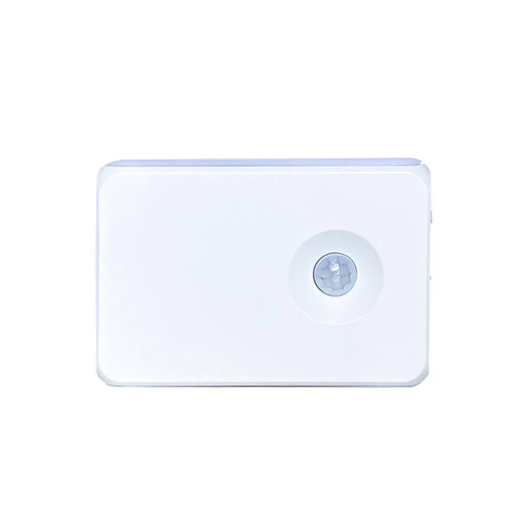 Backlit Magnetic Motion Sensor Night Light LED Wall Sconce Rechargeable Hallway Lamp Warm Light - Image 2
