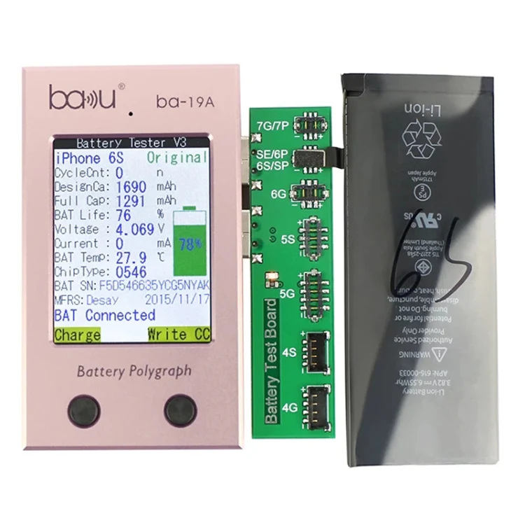 BAKU BA-19B Battery Polygraph for iPhone Battery (Grey) - Image 4