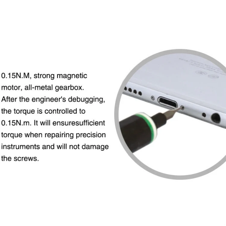 BAKU BA-3331 USB Rechargeable Electric Screwdriver Mobile Phone Repair Tool - Image 6