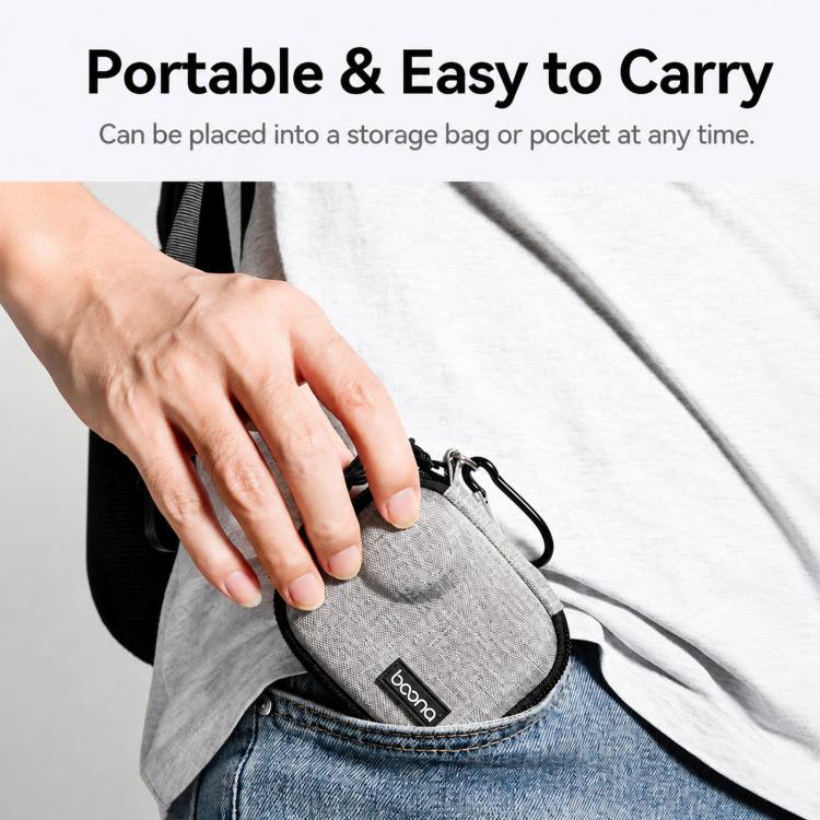 Baona BN-FD011 For DJI Osmo Nano Hard EVA Mini Case Action Camera Protective Pocket Pouch(Black) - Image 11