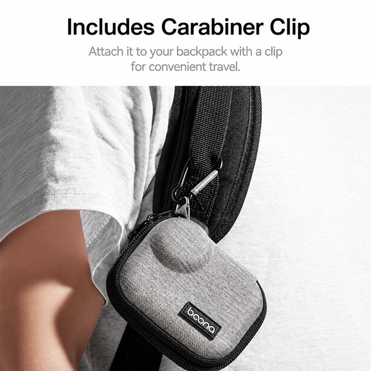 Baona BN-FD011 For DJI Osmo Nano Hard EVA Mini Case Action Camera Protective Pocket Pouch(Gray) - Image 10
