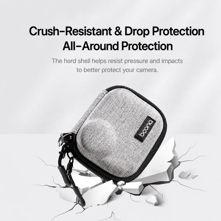 Baona BN-FD011 For DJI Osmo Nano Hard EVA Mini Case Action Camera Protective Pocket Pouch(Gray) - Image 5