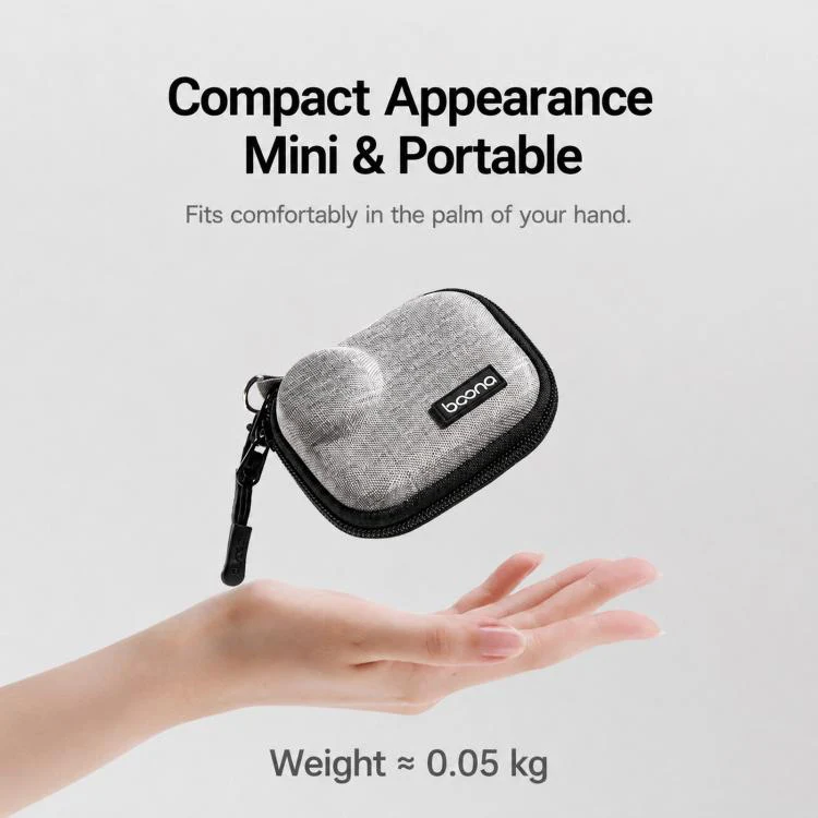 Baona BN-FD011 For DJI Osmo Nano Hard EVA Mini Case Action Camera Protective Pocket Pouch(Gray) - Image 7
