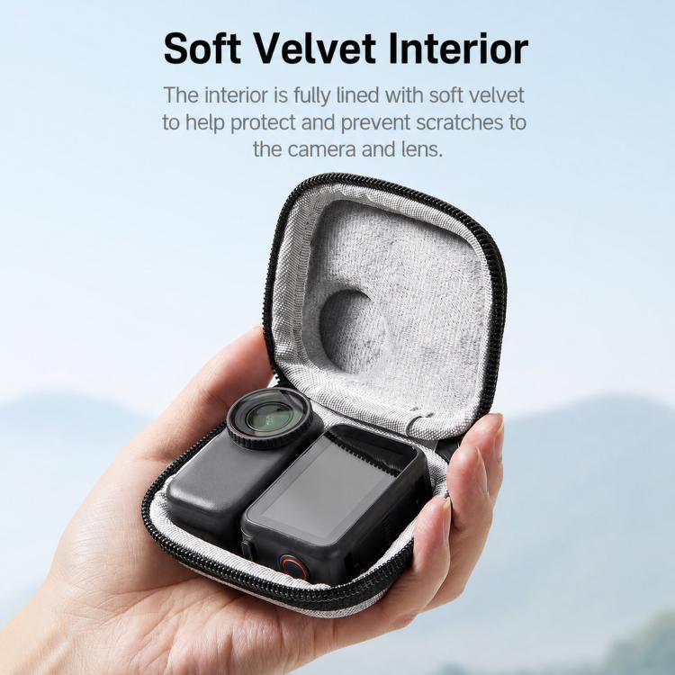 Baona BN-FD011 For DJI Osmo Nano Hard EVA Mini Case Action Camera Protective Pocket Pouch(Gray) - Image 8
