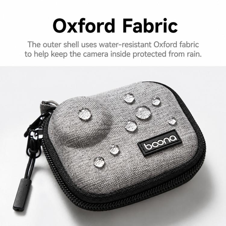 Baona BN-FD011 For DJI Osmo Nano Hard EVA Mini Case Action Camera Protective Pocket Pouch(Gray) - Image 9