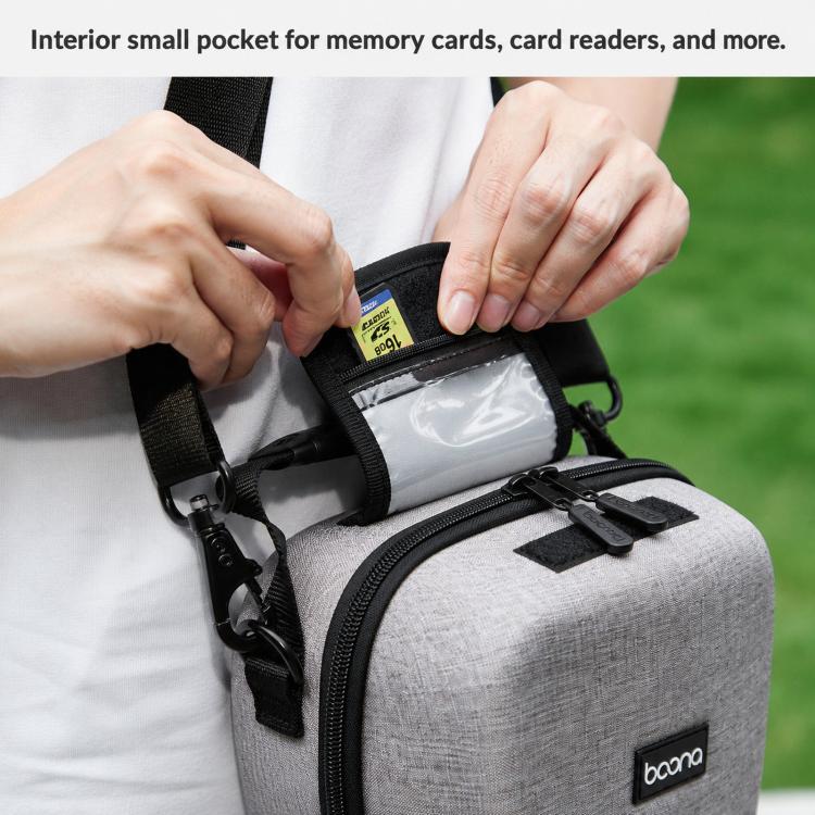 Baona BN-FH001 Hard EVA Triangle Camera Case DSLR Mirrorless Shoulder Bag(Black) - Image 9