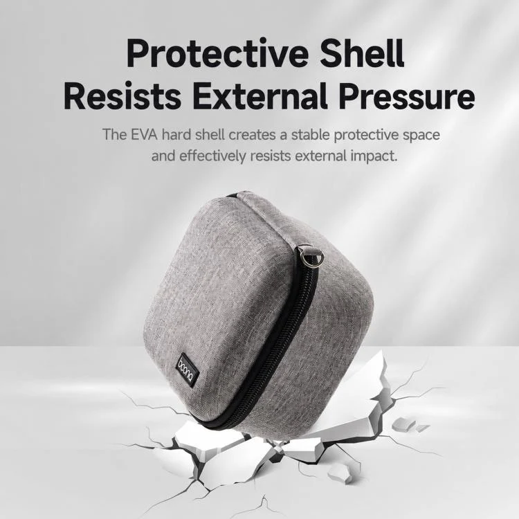Baona BN-FH003 For Sony ZV-E10 / ZV-E10 II Hard EVA Camera Case Protective Travel Pouch With Mesh Pocket(Gray) - Image 6