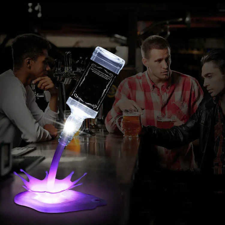 Bar Night Light Touch Table Lamp Wine Cabinet USB LED Lighting(White Light) - Image 6