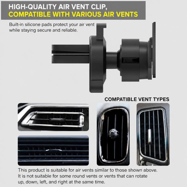 Bat-style Mechanical Gravity Car Air Vent Phone Mount(Black) - Image 5