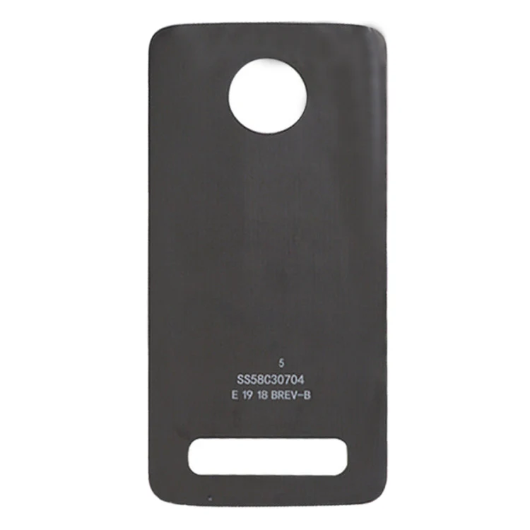 Battery Back Cover for Motorola Moto Z3 Play(Black) - Image 3
