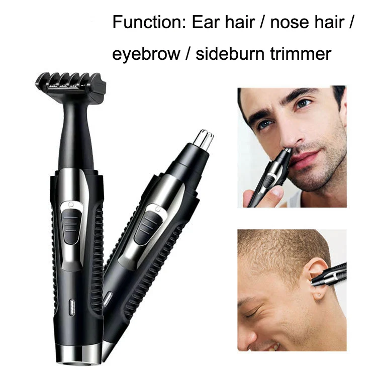 BD-9400 Multifunctional Electric Nose Hair Device Set(Black) - Image 6