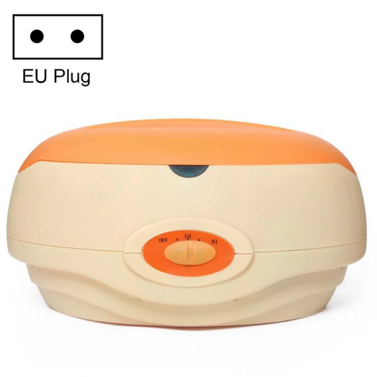 Beauty Hand Wax Machine Mini Multi-function Hair Removal Wax Machine, Specification:EU Plug(Orange)