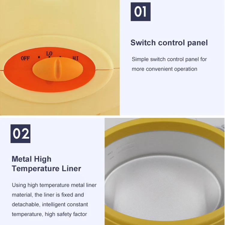 Beauty Hand Wax Machine Mini Multi-function Hair Removal Wax Machine, Specification:EU Plug(Orange) - Image 10