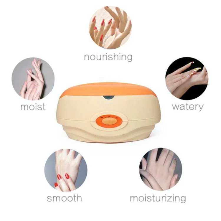 Beauty Hand Wax Machine Mini Multi-function Hair Removal Wax Machine, Specification:EU Plug(Orange) - Image 6