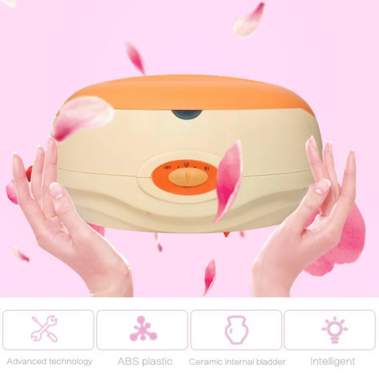 Beauty Hand Wax Machine Mini Multi-function Hair Removal Wax Machine, Specification:EU Plug(Orange) - Image 7