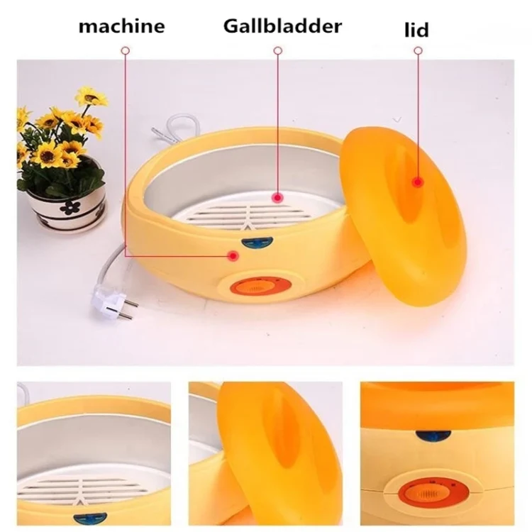 Beauty Hand Wax Machine Mini Multi-function Hair Removal Wax Machine, Specification:EU Plug(Orange) - Image 9