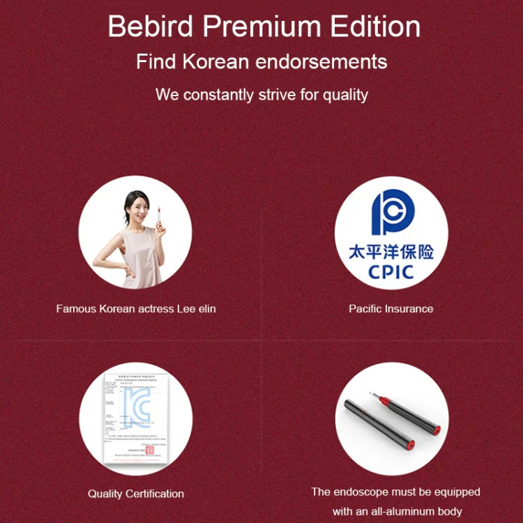 Bebird B1 Intelligent HD Visual Ear Cleaner Earwax Tool, Standard Version(Silver) - Image 3