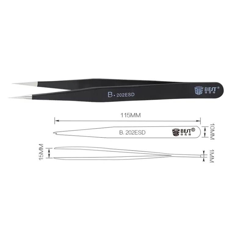 BEST BST-202ESD  Best electronic hand tool tweezers - Image 3