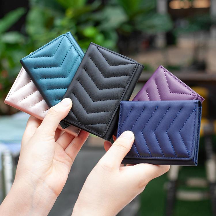 BFK36 Magnetic V-shaped Mobile Phone Holder RFID Card Slots(Green) - Image 10