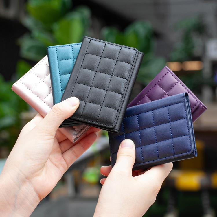 BFK38 Magnetic Square-shaped Mobile Phone Holder RFID Card Slots(Blue) - Image 10