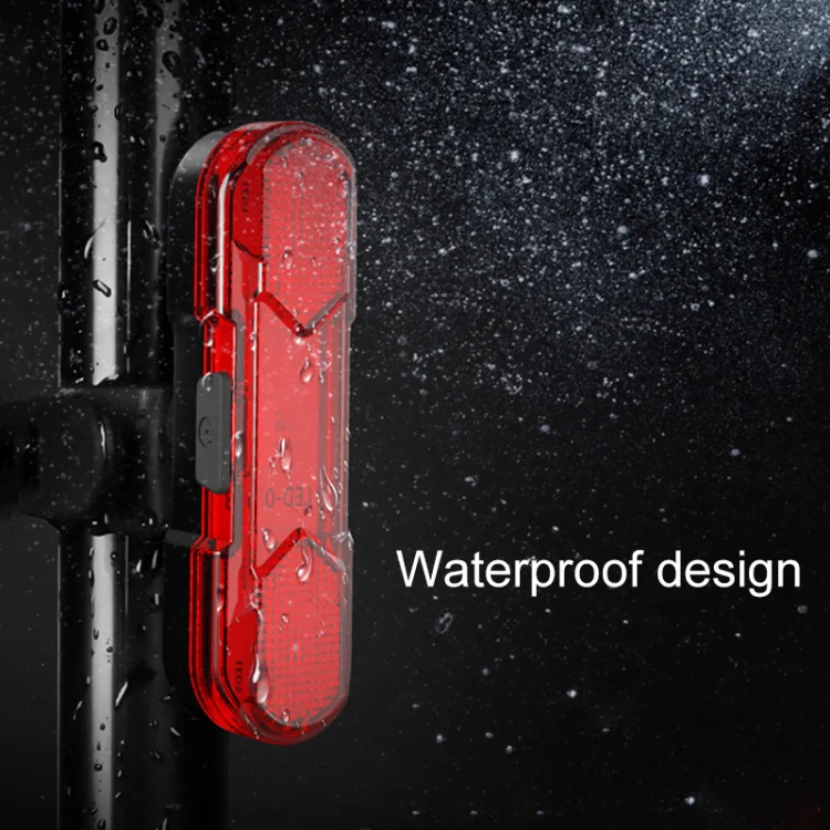 Bicycle USB Rechargeable Taillight LED Tail Lamp (Blue Light) - Image 7