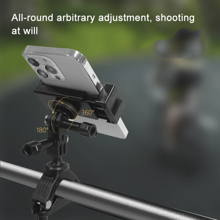 Bike Cycling Bracket Mount for Cell Phone & Sports Camera,Spec: Mobile Phone Set - Image 5