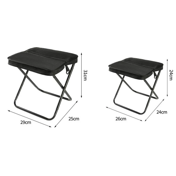 BK-011 Outdoor Foldable Crossbody Bag Stool Portable Simple Fold-Up Handbag Chair, Spec: Green Small - Image 14