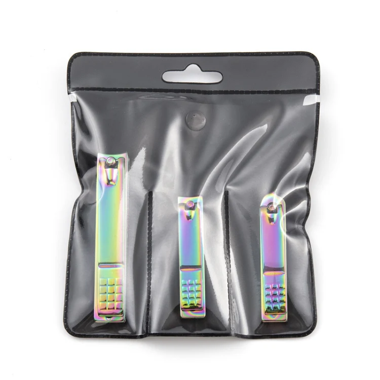 Black Color Titanium Nail Shear Exfoliating Manicure Tool, Specification: Small Slope (Color Titanium) - Image 7