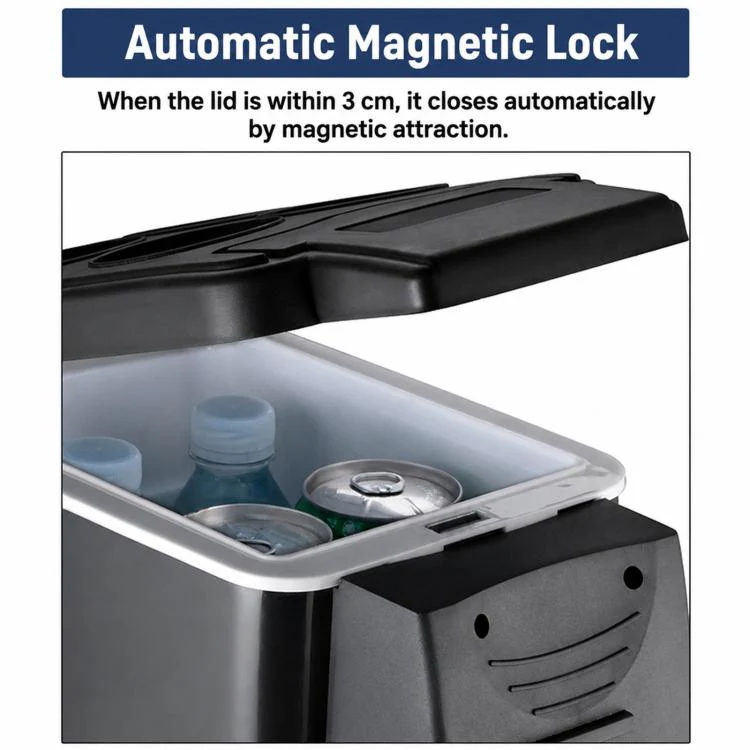 BLD-06A Portable Car Fridge Mini Heating & Cooling Box For Vehicle Use, Spec: 6L 12V+24V - Image 9