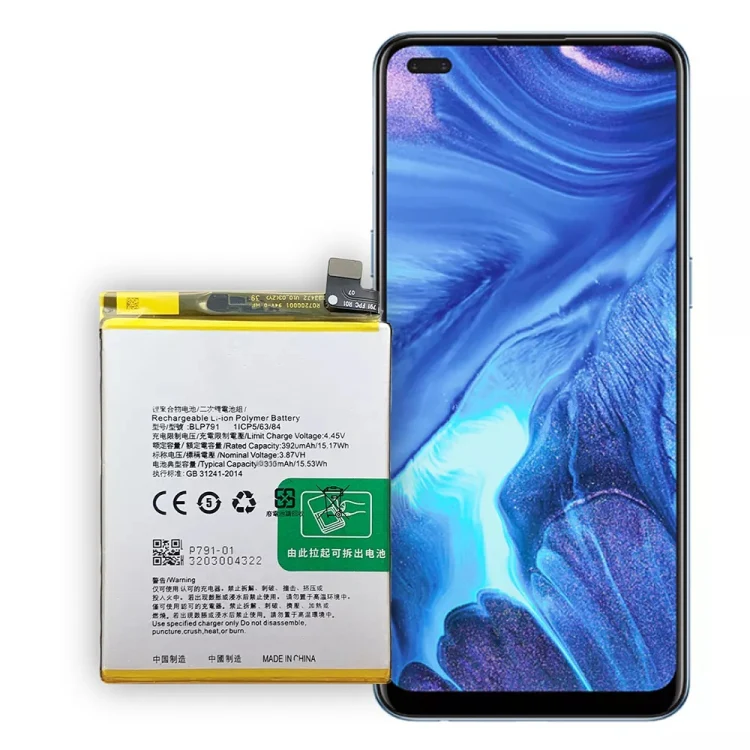 BLP791 For OPPO Reno4 4G Li-Polymer Battery Replacement - Image 6