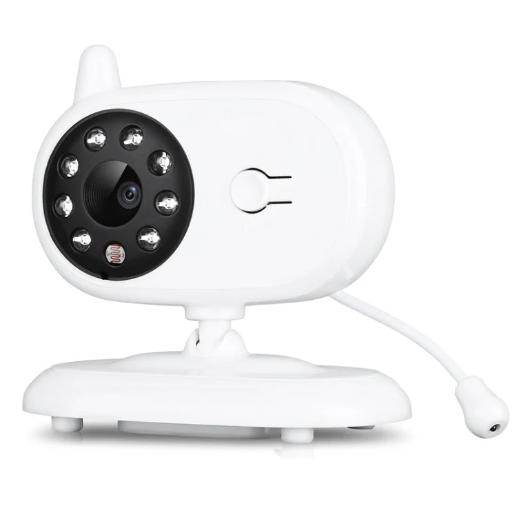 BM-850 3.5 inch LCD 2.4GHz Wireless Surveillance Camera Baby Monitor with 8-IR LED Night Vision, Two Way Voice Talk(White) - Image 3