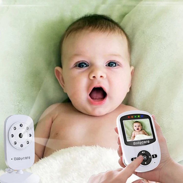 BM-SM24 2.4 inch LCD 2.4GHz Wireless Surveillance Camera Baby Monitor with 8-IR LED Night Vision, Two Way Voice Talk(White) - Image 12