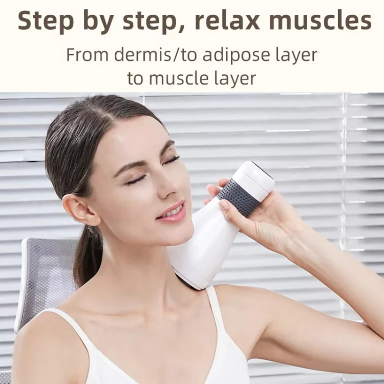 Body Slimming Apparatus Full Body Massage Belly Kneader Fat Loss Instrument(白色) - Image 3