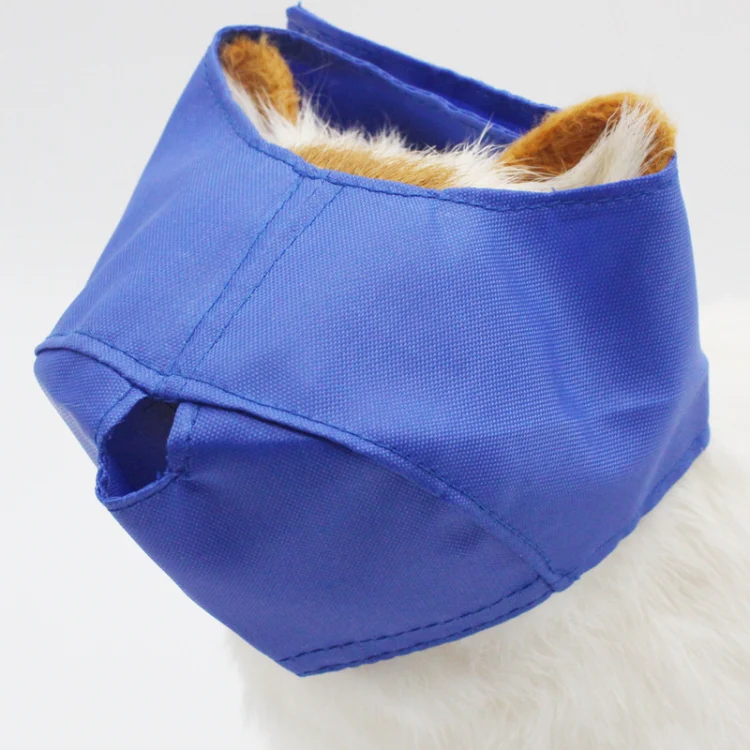 Breathable Eye Mask For Cats Cleaning Grooming Bath Supplies, Size: M For 2.5-5kg(Blue) - Image 4