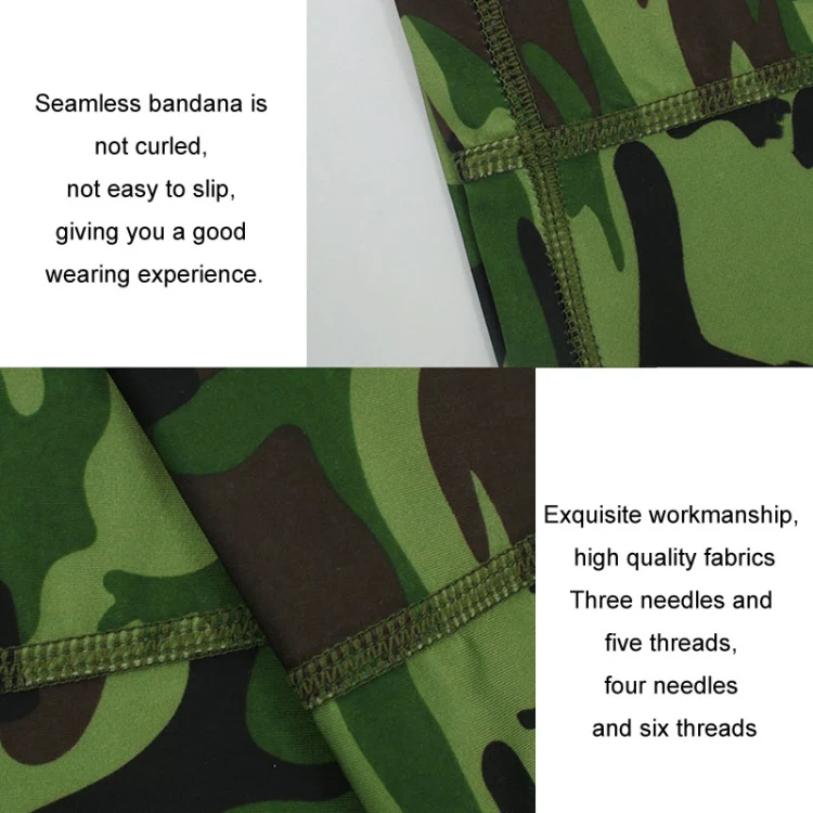 Breathable Sunscreen Silk Scarf Outdoor Fishing Neck Sleeve Cycling Mask Sports Headgear, Size: Average(Camouflage Gray) - Image 5