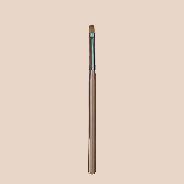 Brown Nail Art Pen Set Colorful Drawing Tools, Style: Flat Head Fen