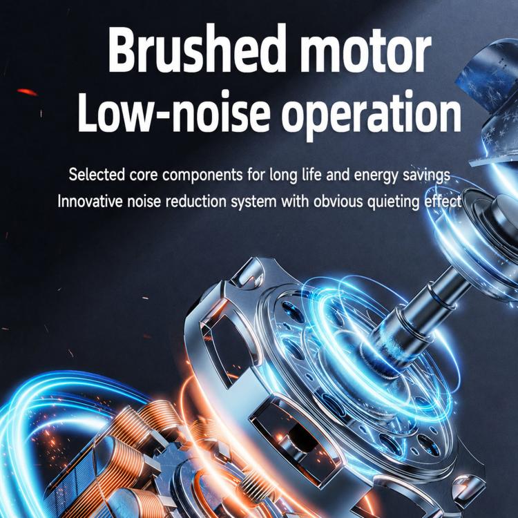 Brushed Motor Car Fan 5-Blade High Wind Silent Vehicle Fan, Spec: Reversible - Image 3
