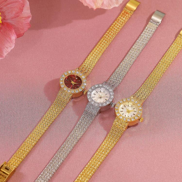 BS Bee Sister Elegant Quartz Watch Light Luxury Temperament Antique Women Watch Holiday Gift(Classic Silver) - Image 9