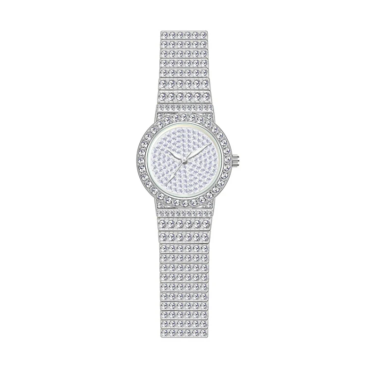 BS Bee Sister FA1101 Women Chain Watch Starry Diamonds Wrist watch(Silver Diamonds Surface)