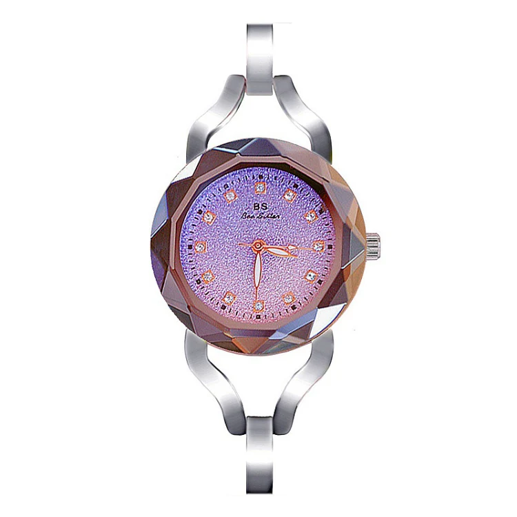 BS Bee Sister FA1565 Aurora Star Diamond Ladies Chain Watch(Rose Gold) - Image 3