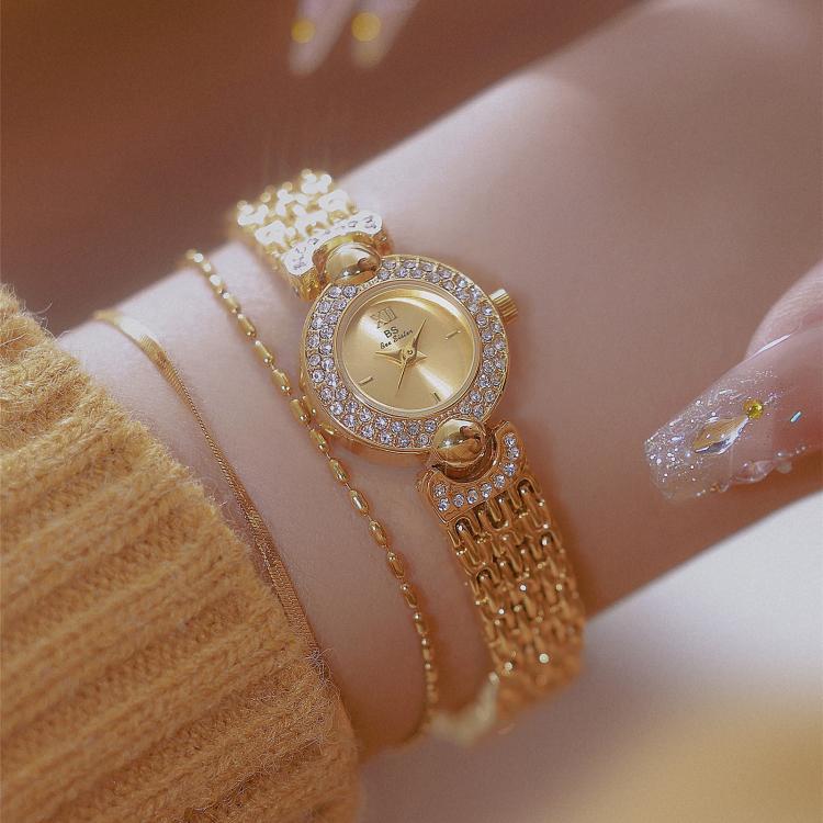 BS Bee Sister FA1841 Vintage Women Bracelet Watch Dainty Small Dial Rhinestone Quartz Dress Watch for Ladies(Silver) - Image 6