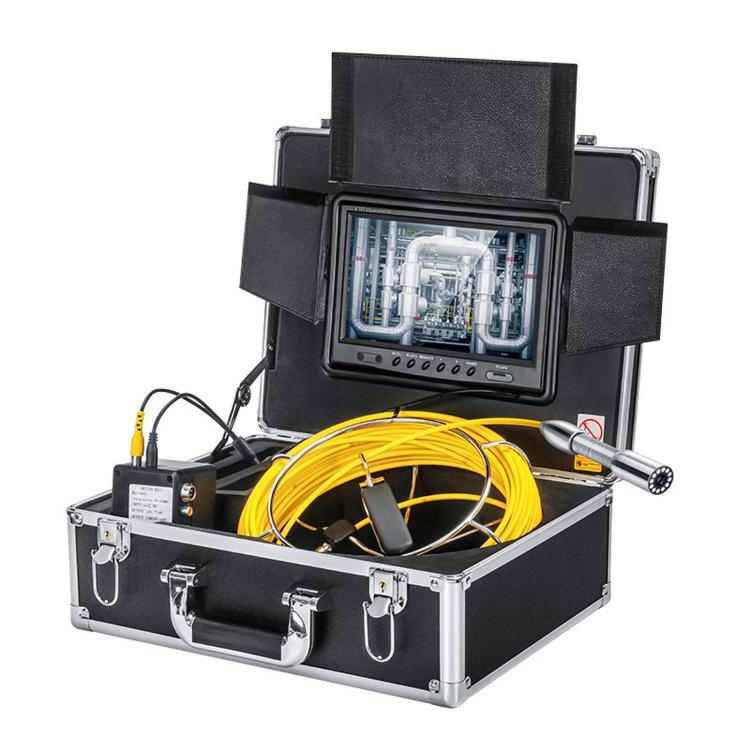 BS70F Industrial Pipeline Endoscope Sewer Pipe Wall Inspection Detector Waterproof HD Camera, Length: 50m