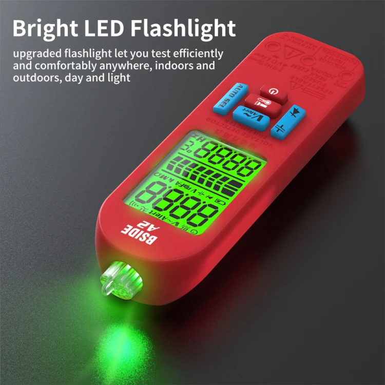 BSIDE A2 Charging Model Mini Digital Auto-Ranging Pencil Multimeter, Specification: Standard - Image 6