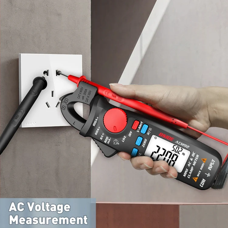 BSIDE ACM92 Digital Clamp Multimeter Current And Voltage Tester - Image 12