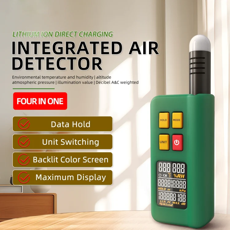 BSIDE GX1 Integrated Environment Monitor Temperature Humidity Altitude Noise Detection - Image 3