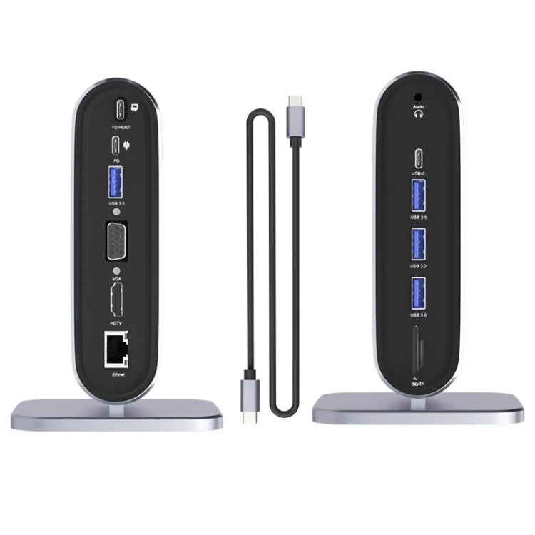 BYL-2201 12 in 1 USB-C / Type-C HUB Adapter - Image 2