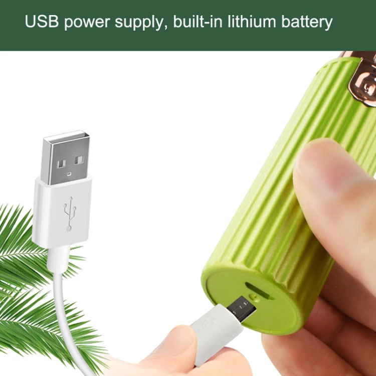 BZ-207 USB Electric Shaver Eyebrow Trimmer(Green) - Image 4