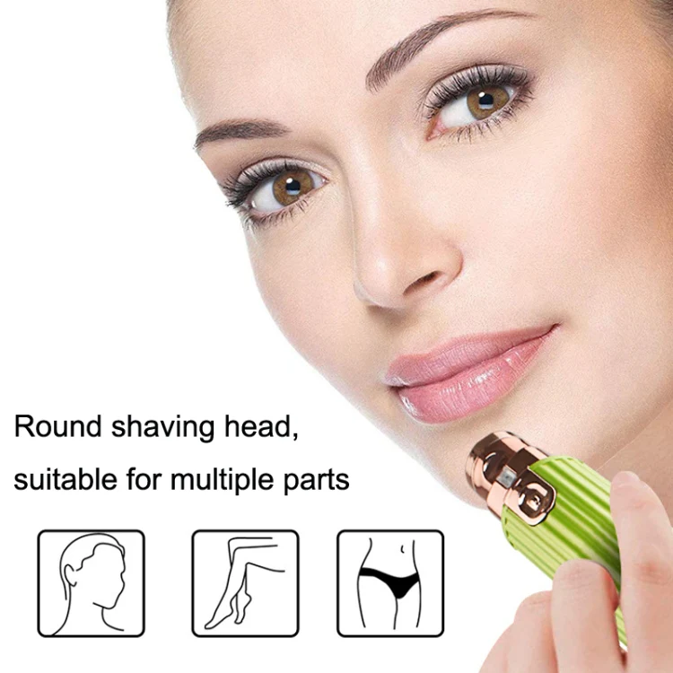 BZ-207 USB Electric Shaver Eyebrow Trimmer(White) - Image 5