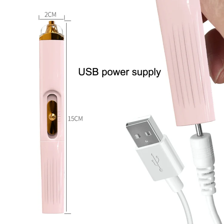 BZX5 5 In 1 USB Nail Polisher Peeling Manicure(Silver White) - Image 3